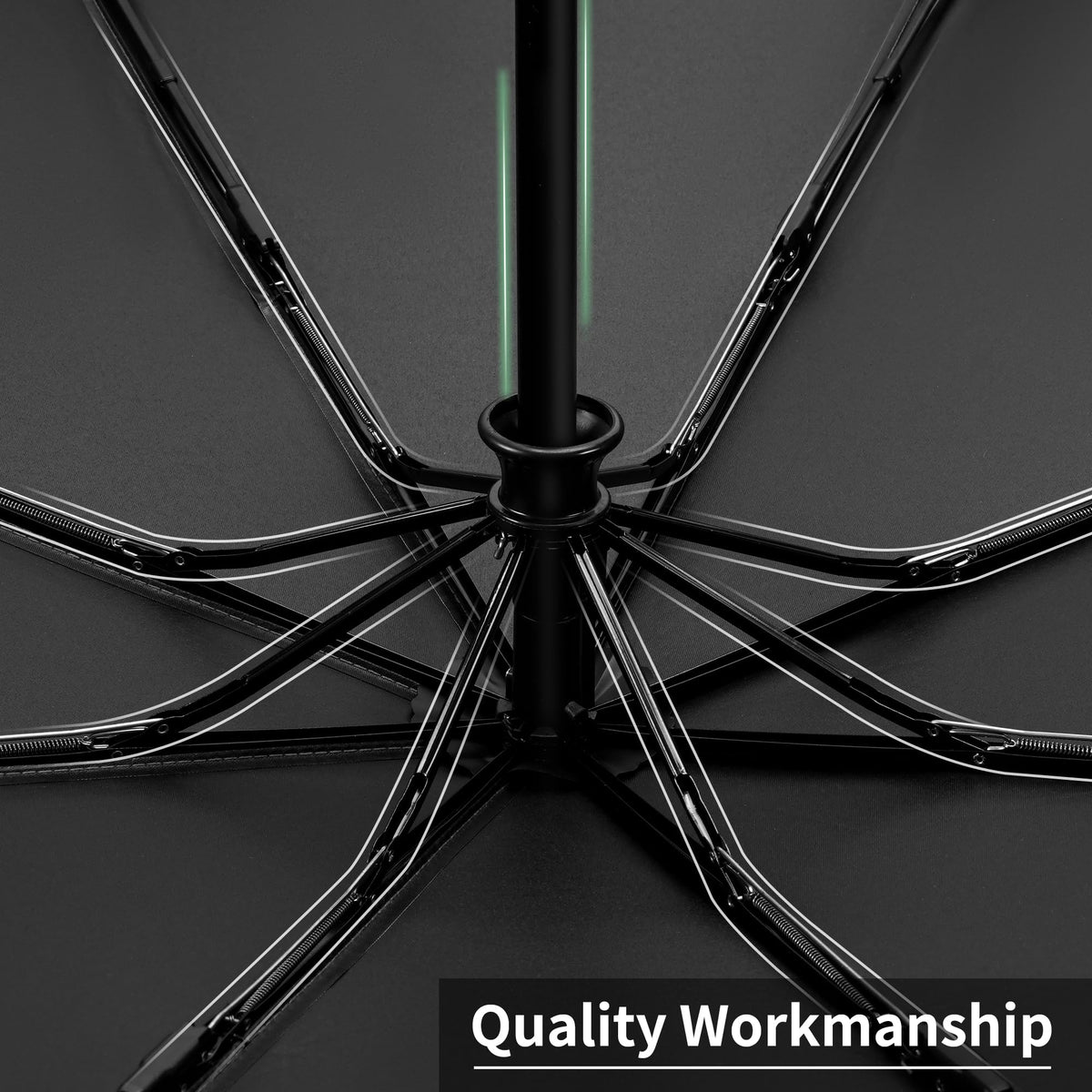 Seniny Windproof Travel Umbrella, Automatic Umbrellas for Rain, Portable & Compact Umbrellas for Backpack, Strong UV for Protection, Folding Small Sun Umbrella for Car, Walking