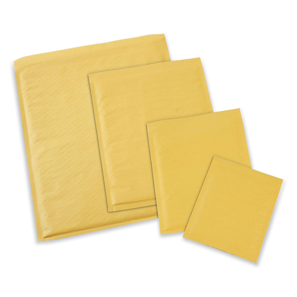 Universal Peel Seal Strip Cushioned Mailer, #5, Extension Flap, Self-Adhesive Closure, 10.5 x 16, 25/Carton