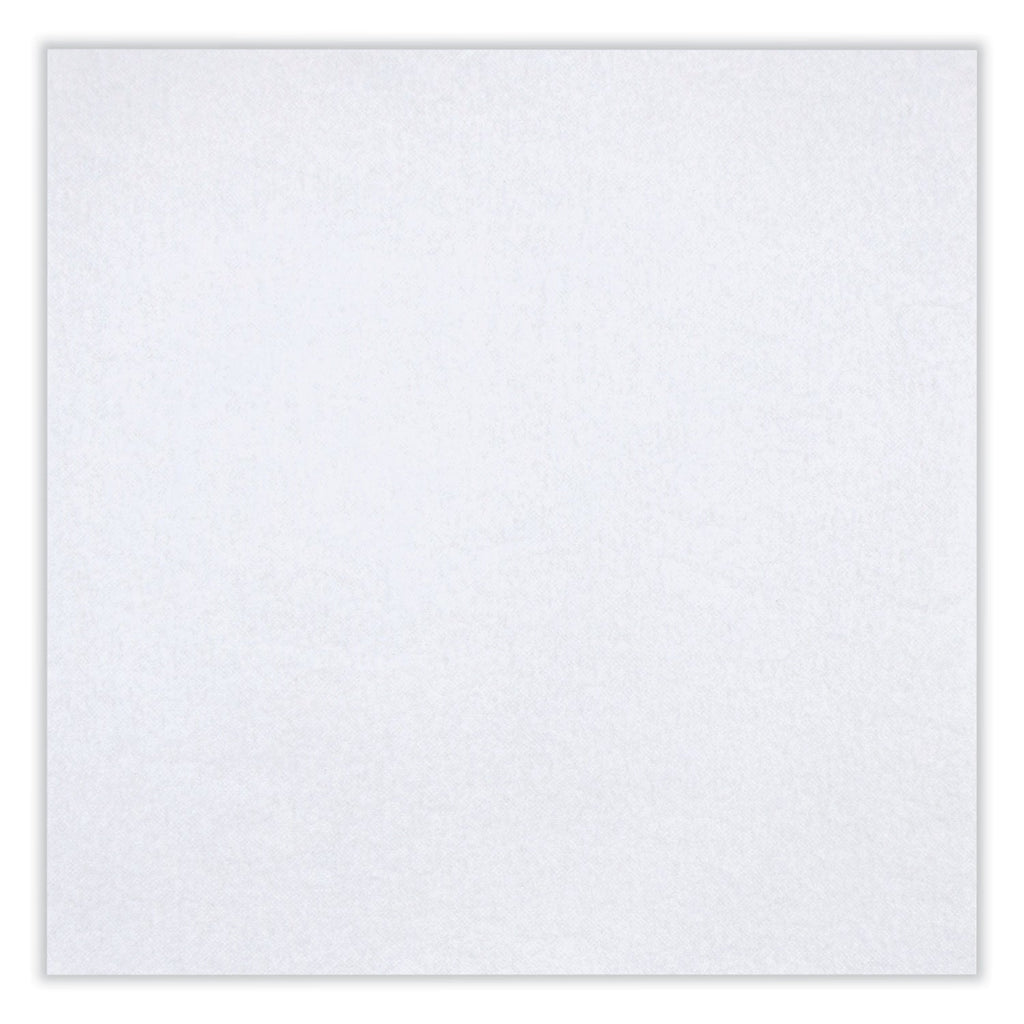 Hoffmaster Linen-Like Natural Flat Pack Napkin, Ultraply, 16" x 16", White, 1,200/Carton