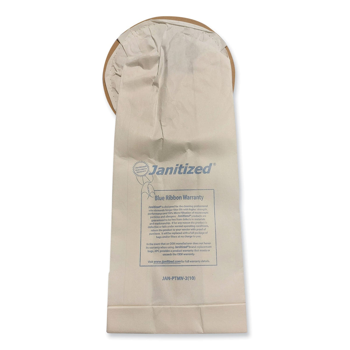 Janitized Vacuum Filter Bags Designed to Fit ProTeam 10 Qt. Super Coach/MegaVac, 100/CT