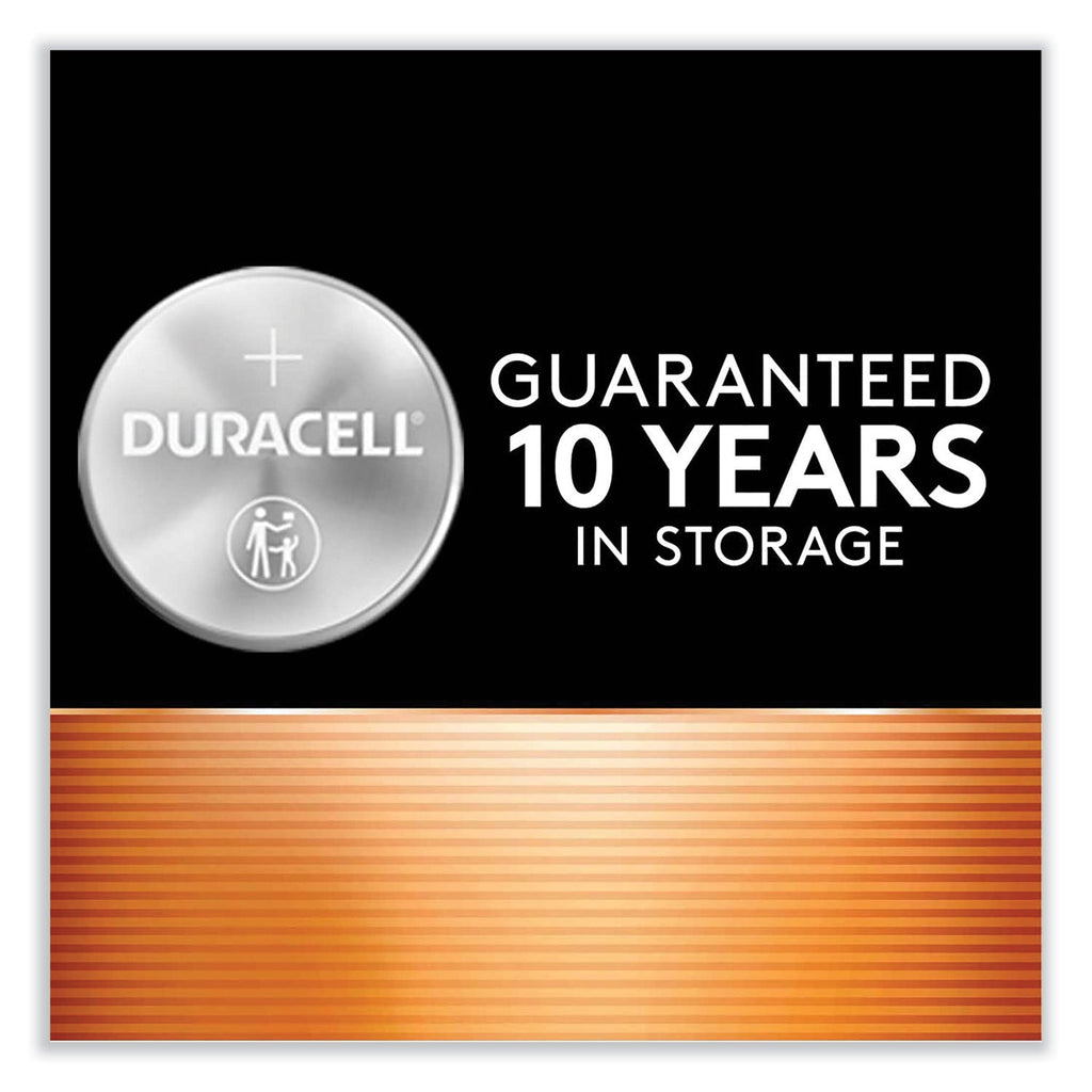 Duracell Lithium Coin Batteries With Bitterant, 2032, 6/Box