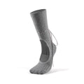 Ballet-style Backless Ribbon Yoga Socks With Silicone Non-slip Soles