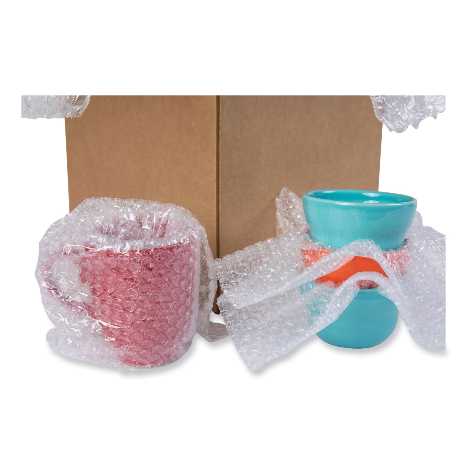 Universal Bubble Packaging, 0.31" Thick, 12" x 100 ft, Perforated Every 12", Clear