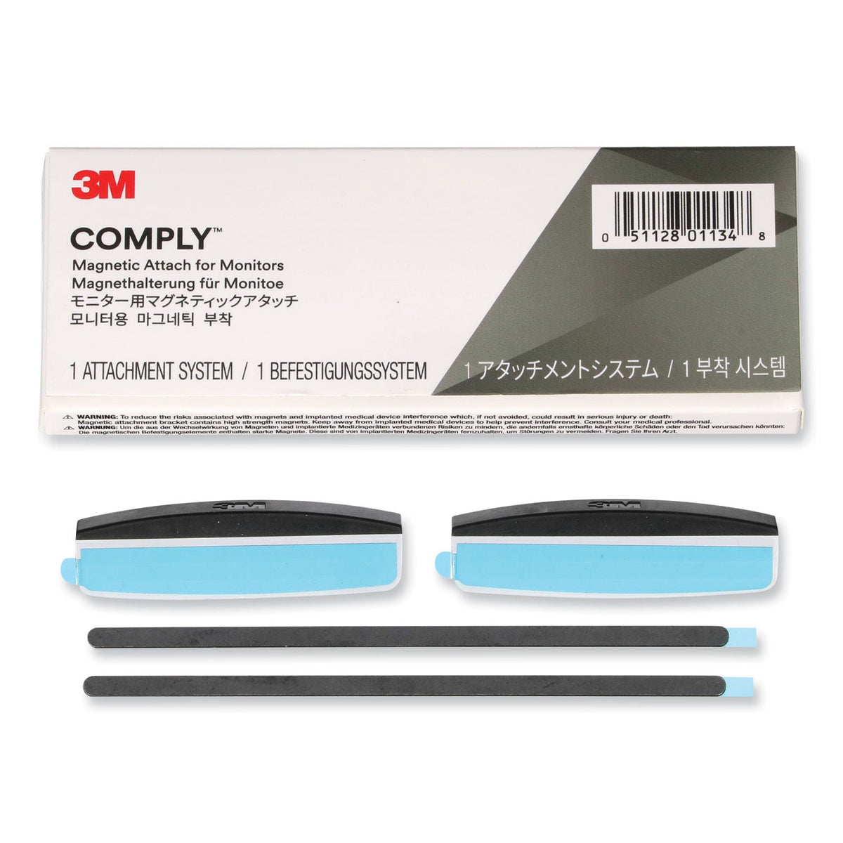 3M COMPLY Magnetic Attach Privacy Filter for 23.8" Widescreen Monitor, 16:9 Aspect Ratio