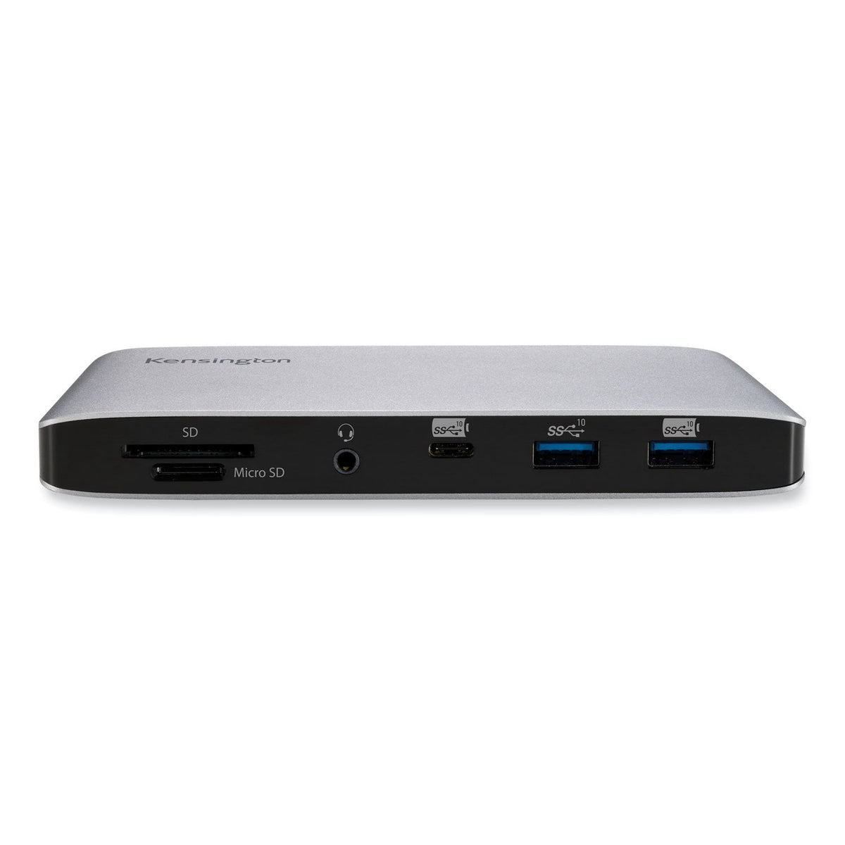 Kensington SD2480T Thunderbolt 3 Dual 4K Docking Station, Silver/Black