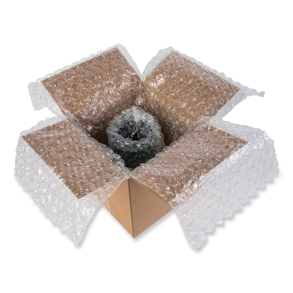 Universal Bubble Packaging, 0.31" Thick, 12" x 125 ft, Perforated Every 12", Clear, 4/Carton