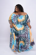 “Bowie” Pleated Maxi Dress