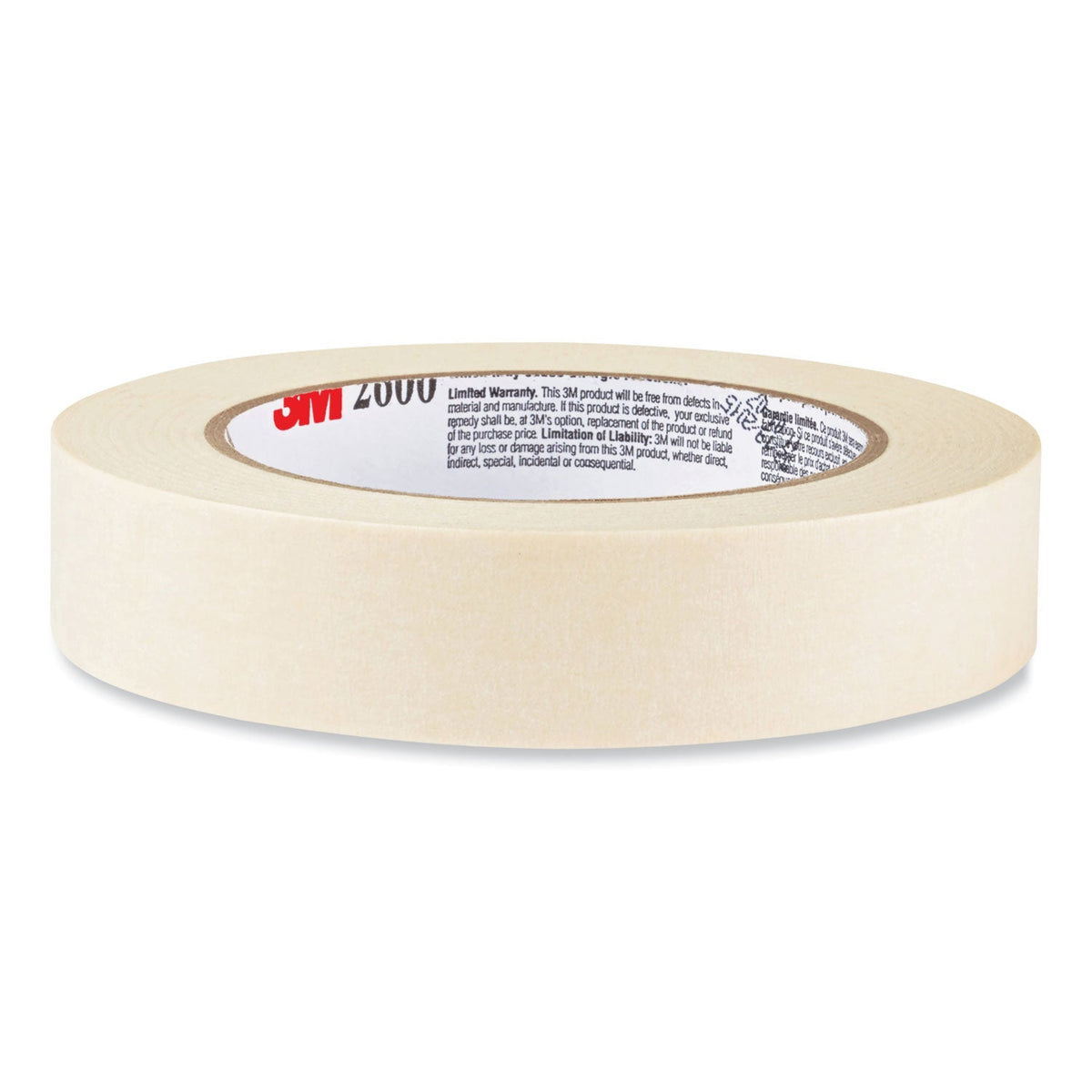 Highland Economy Masking Tape, 3" Core, 0.94" x 60.1 yds, Tan