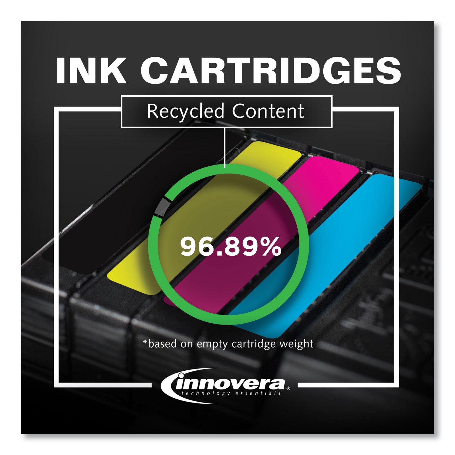 Innovera Remanufactured Black Ink, Replacement for 952 (F6U15AN), 1,000 Page-Yield