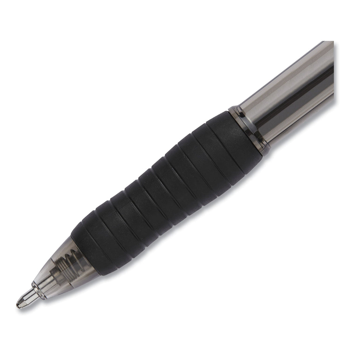 Paper Mate Profile Ballpoint Pen Value Pack, Retractable, Bold 1.4 mm, Black Ink, Smoke Barrel, 36/Box