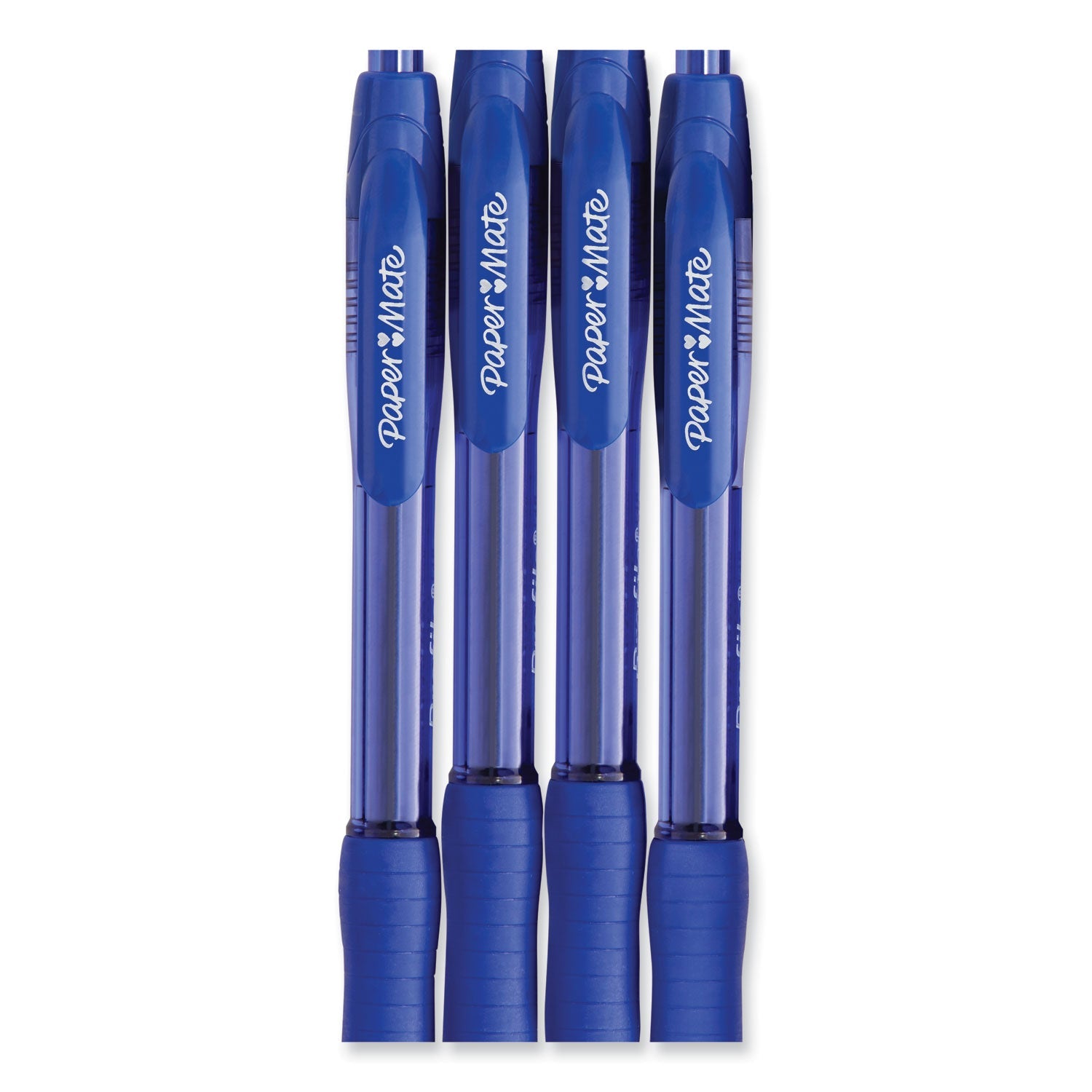 Paper Mate Profile Ballpoint Pen, Retractable, Bold 1.4 mm, Blue Ink, Blue Barrel, 36/Pack