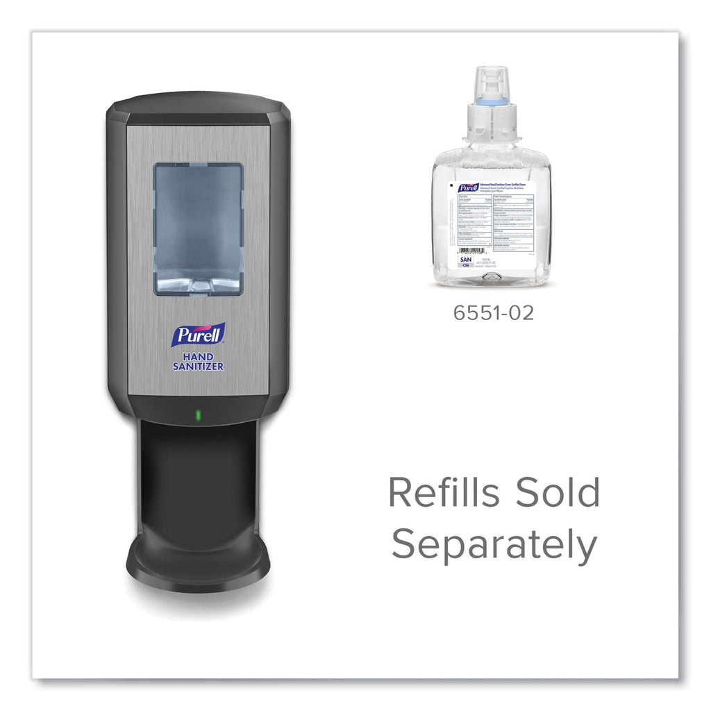 PURELL CS6 Hand Sanitizer Dispenser, 1,200 mL, 5.79 x 3.93 x 15.64, Graphite