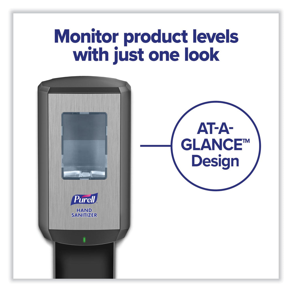 PURELL CS6 Hand Sanitizer Dispenser, 1,200 mL, 5.79 x 3.93 x 15.64, Graphite