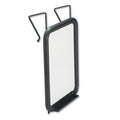 Safco Panelmate Dry Erase Marker Board, 13.5 x 1.5 x 16.63, 11 x 14 Surface, Over-the-Panel Mount, Charcoal Gray