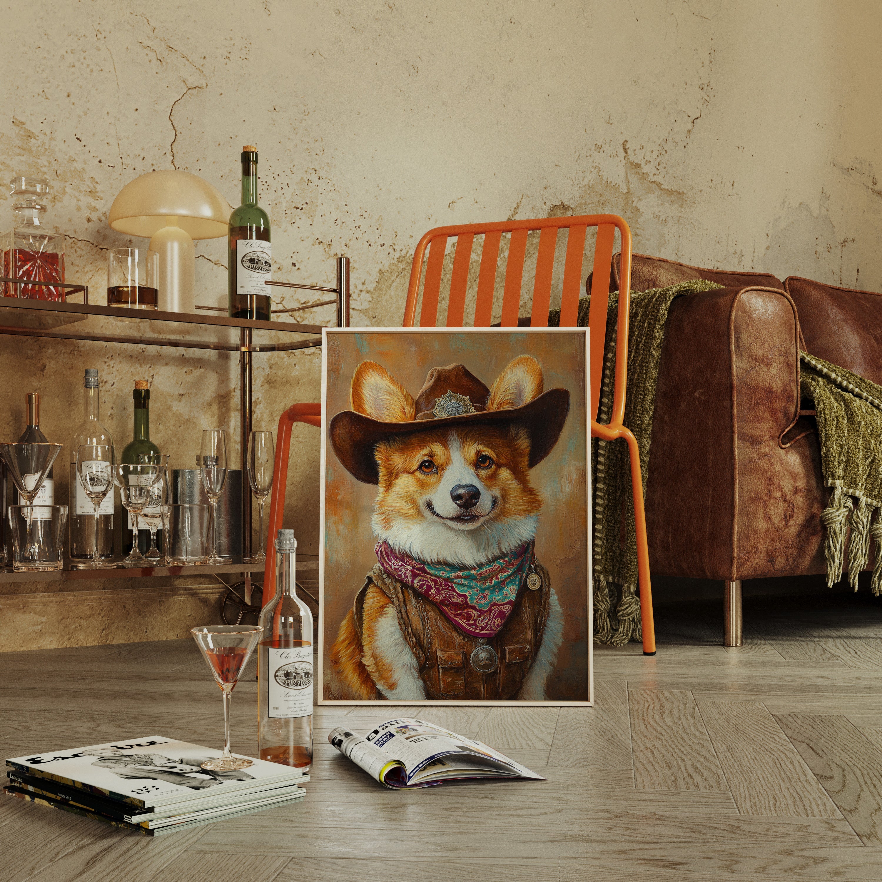 Corgi Sheriff with a Heart of Gold