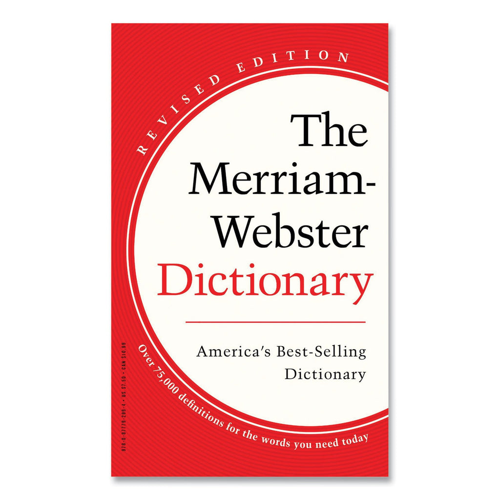 Merriam Webster The Merriam-Webster Dictionary, Revised Edition, Paperback, 960 Pages