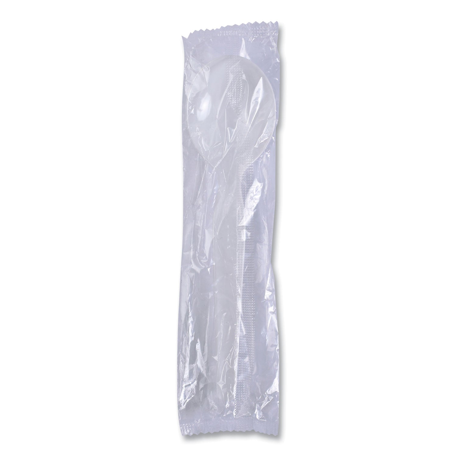 Boardwalk Heavyweight Polystyrene Cutlery, Soup Spoon, White, 1000/Carton
