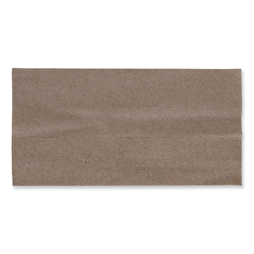 Boardwalk Tall Fold Dispenser Napkins, 1-Ply, 13 x 6, Kraft, 500/Pack, 20 Packs/Carton