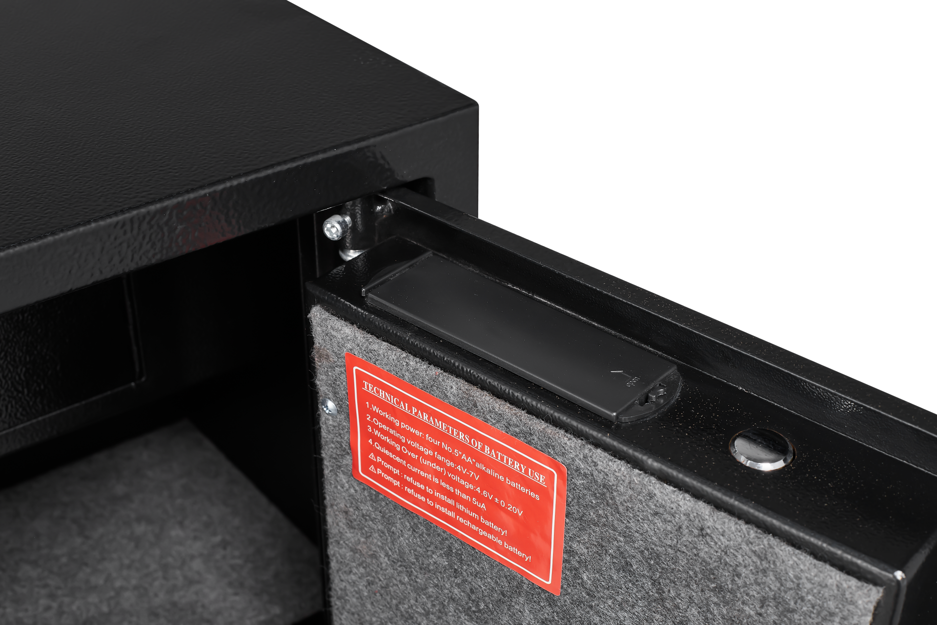 Biometric fingerprint Rifles with Magnetic induction light