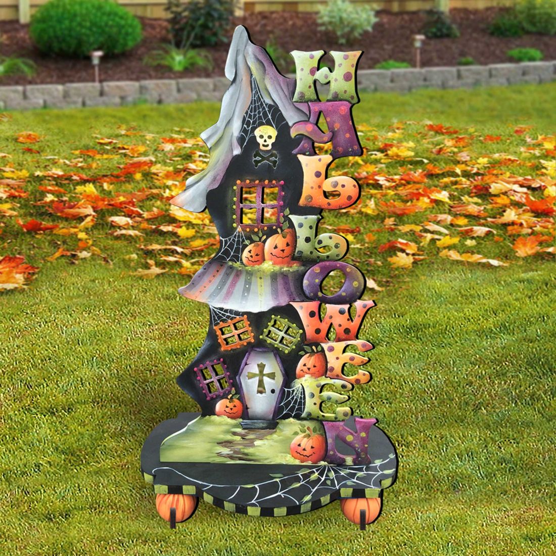 Halloween "Candle Holder" Outdoor Décor by Jamie Mills-Price - Thanksgiving Halloween Décor - 8457402F