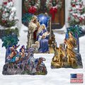 Miracle Outdoor Nativity Set  by D. Gelsinger - Nativity Holiday Décor - 8461041F-S3-1201