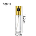 Transparent Oil Spray Bottle Multicolour 100ml
