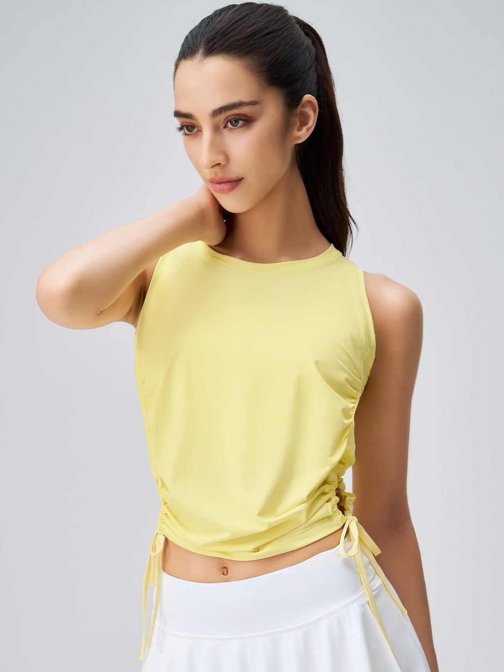 New Women's Yoga Tops For Spring & Summer With Sun Protection, Professional High-End Stylish Fitness Vests, Quick-Dry Sports Shirts For Women