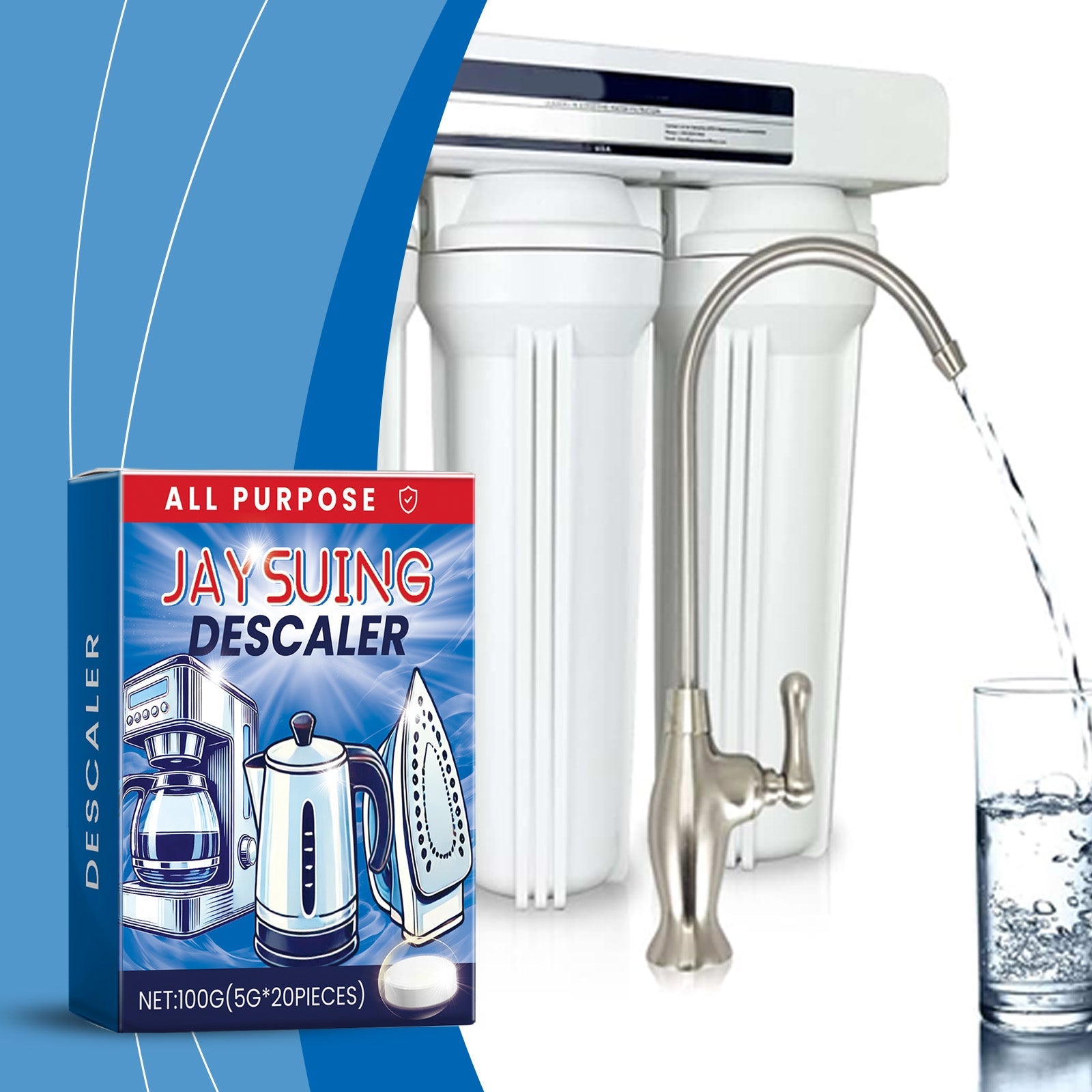 Descaling Cleaning Tablets Effectively Clean Stains Suitable For Continuous Use Of Home Environment Cleaning Tablets