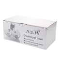 Cat Elevated Feeder Stand With Transparent Bowl