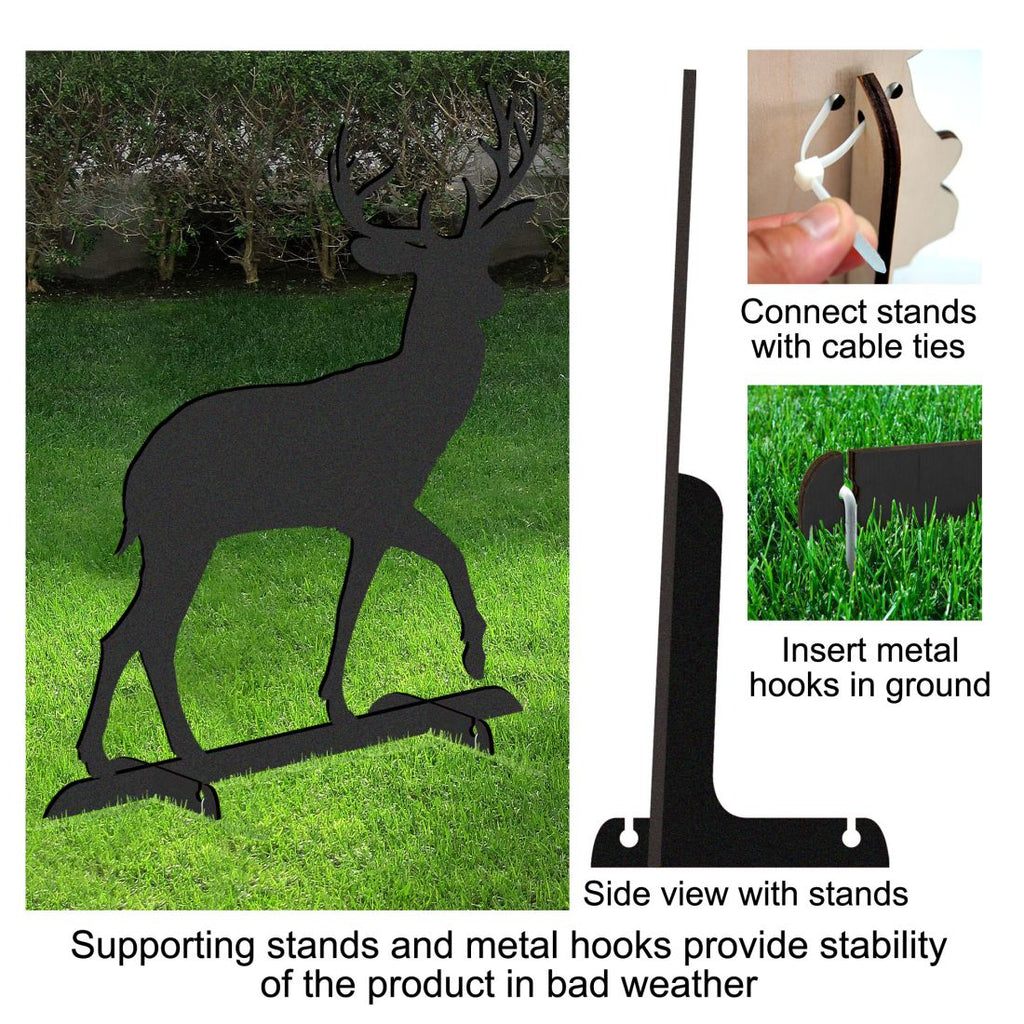 Black Bear Wildlife Outdoor Decor by G. DeBrekht - Wildlife Holiday Decor - 8198215F