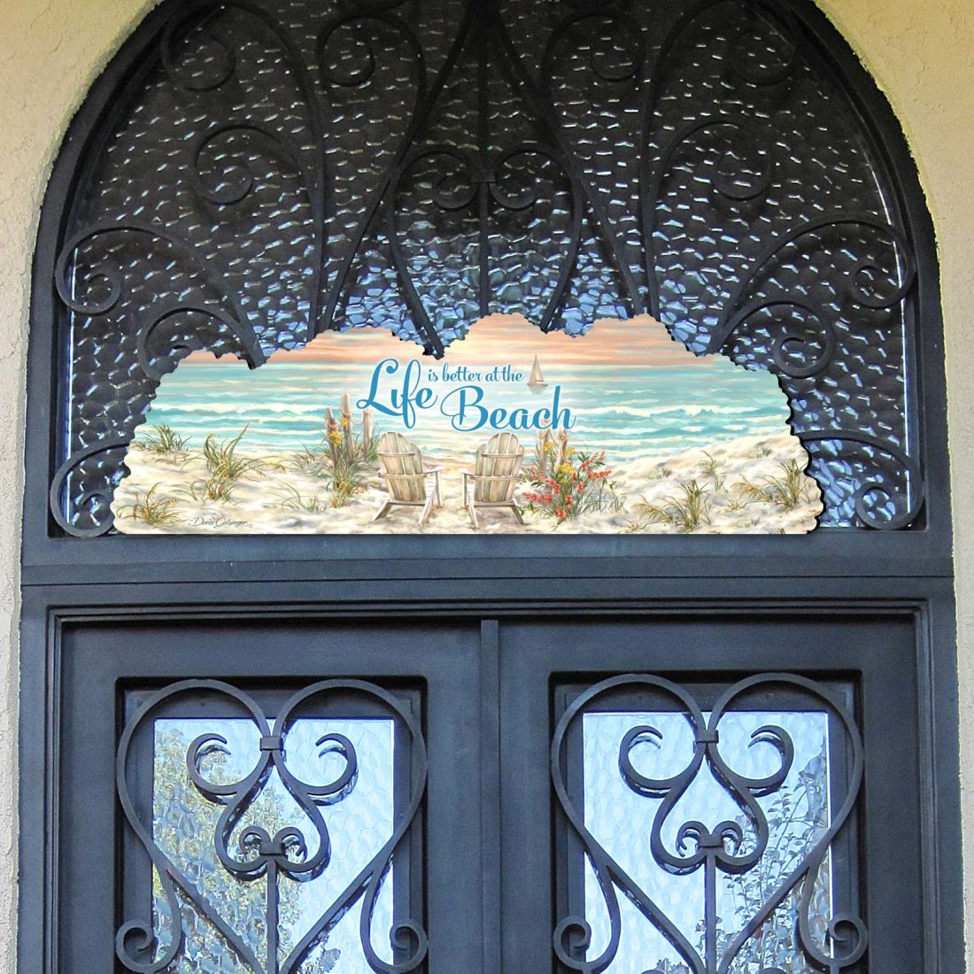 Life is Better Coastal Outdoor Decor by D. Gelsinger - Coastal Sea-Life Decor - 8461034F-1912