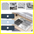 Silicone rubber folding sink drain pad splash proof tabletop kitchen and bathroom multifunctional tool