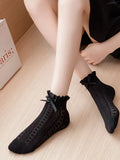 Lace Bow Socks