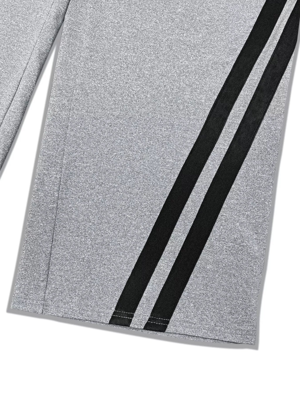 Striped Contrast Wide Leg Pants