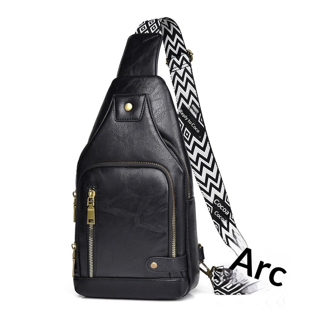 Men's Chest Bag, Men's Versatile Crossbody Bag, Multi-functional