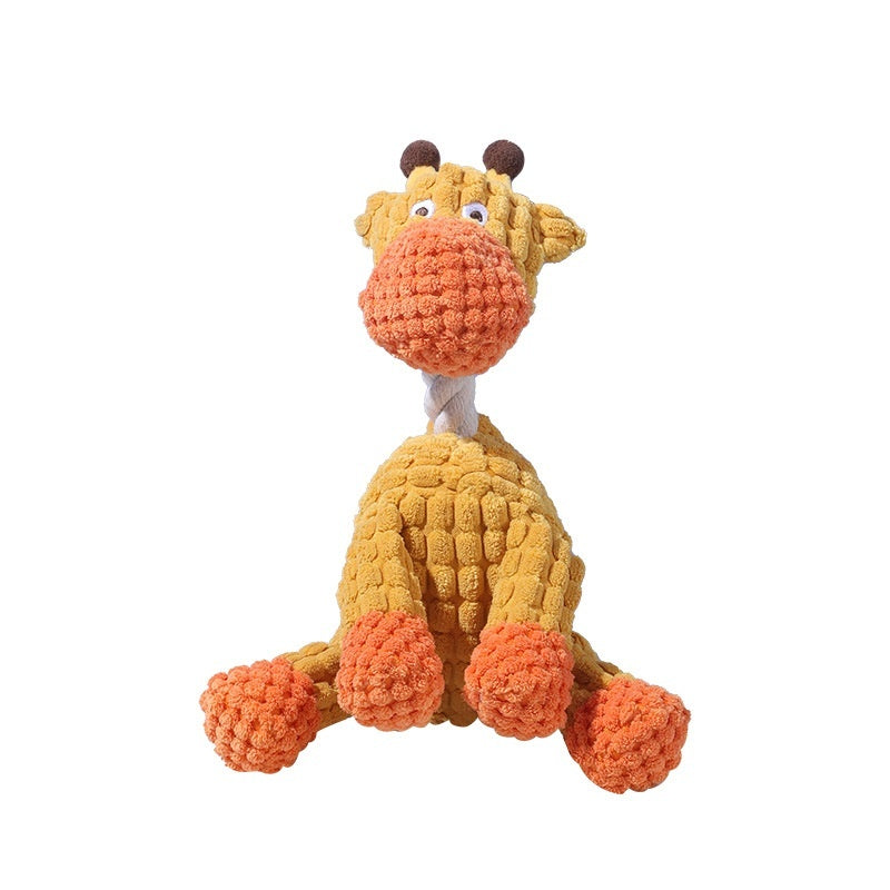 Pet Toy Dog Bite Sound Toy Plush Interactive