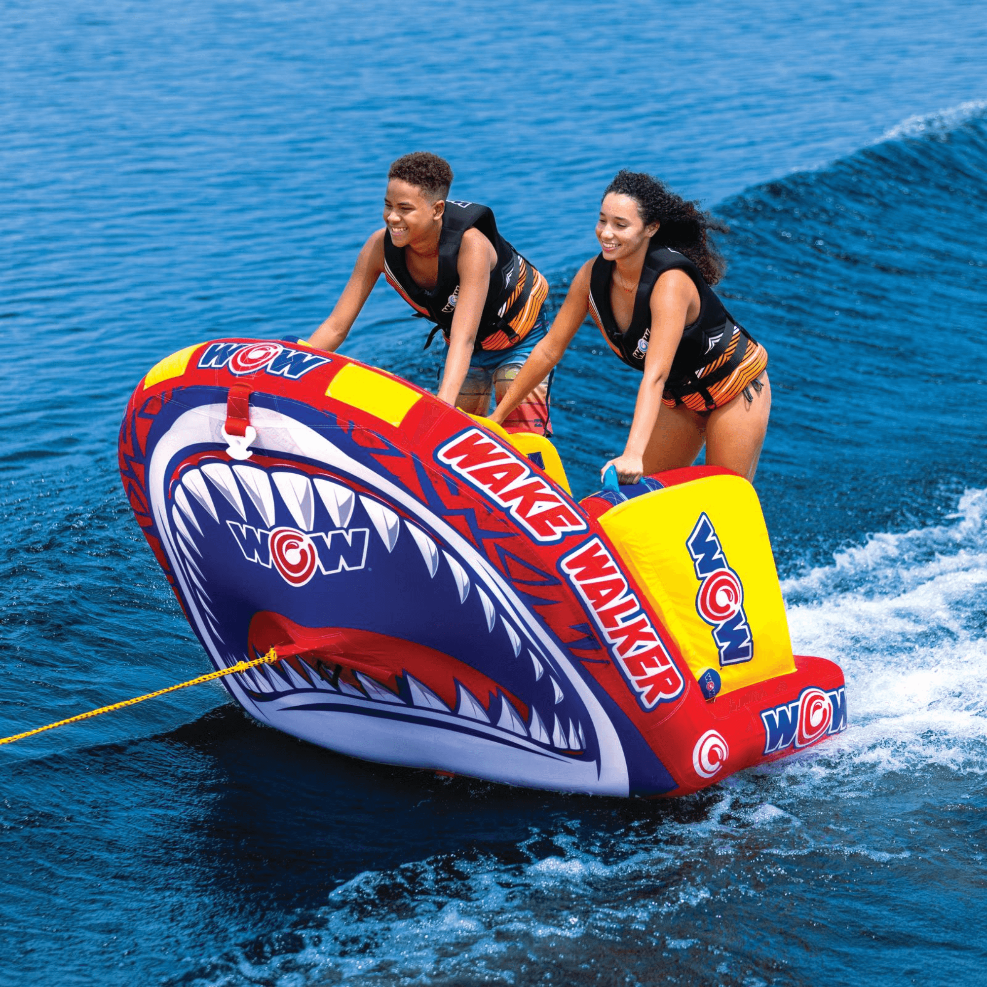 WOW Watersports Wake Walker 2-Person Towable with Tow Points