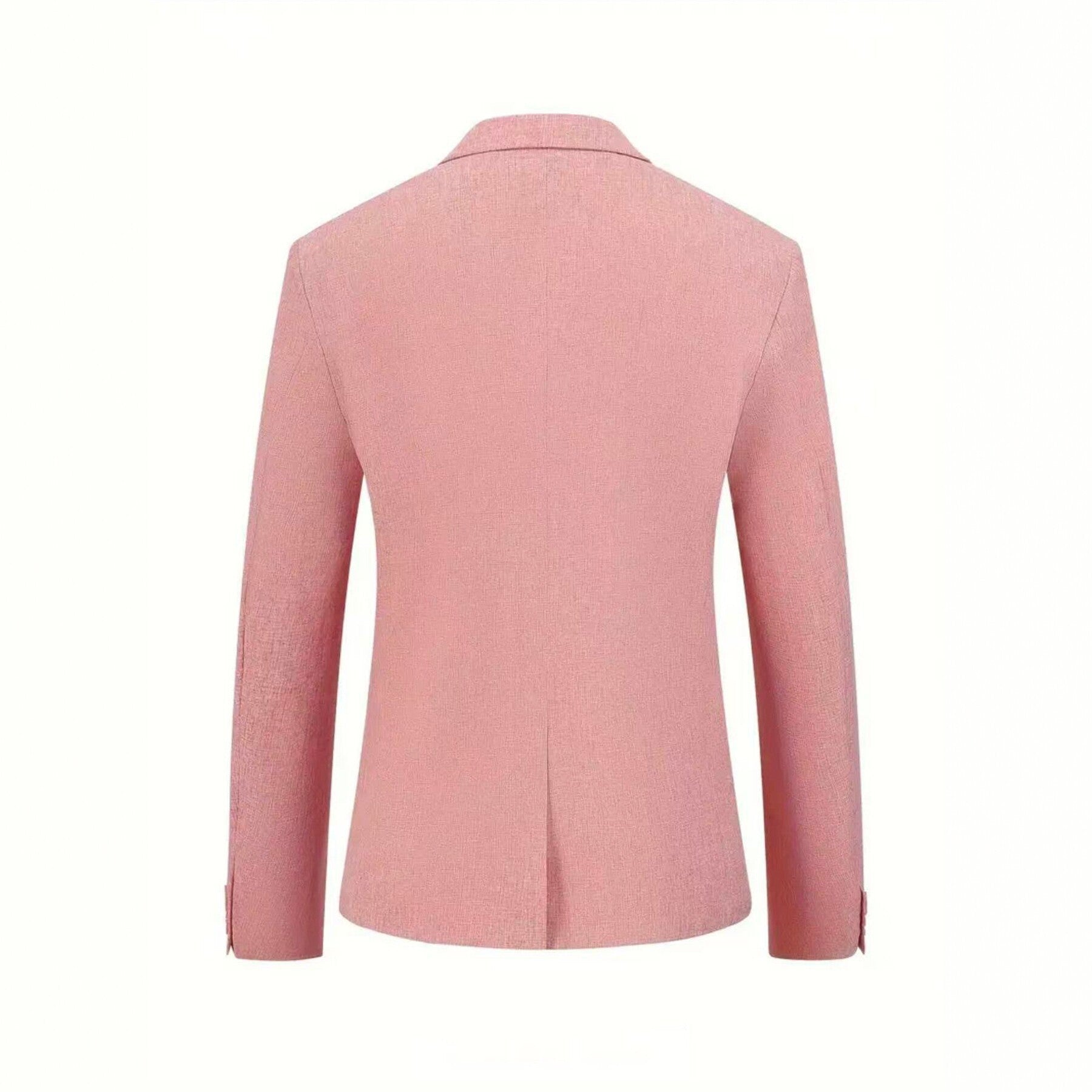 Mens Korean-style Slim-fit Single-breasted Casual Blazer