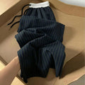 High-waisted, Draping Wide-leg Pants For Women