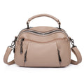Multi-layered PU Handbag Tote And Crossbody Small Square Bag