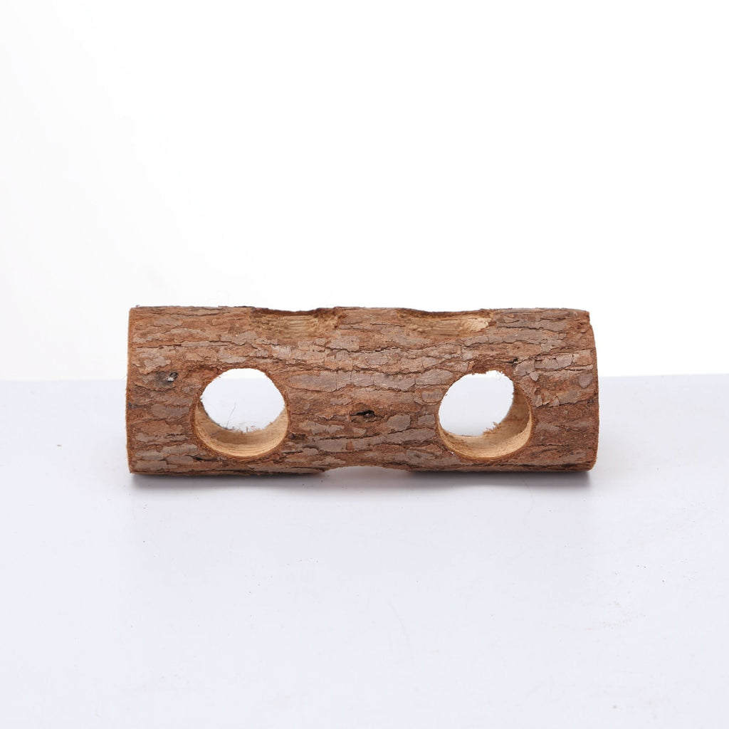 Hamster Solid Wood Pipe Bird Platform Rabbit Molar Dogs And Cats Toy Tree Tube