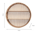 Weaving layer shelf storage rack background wall storage display shelf Bohemian style storage rack