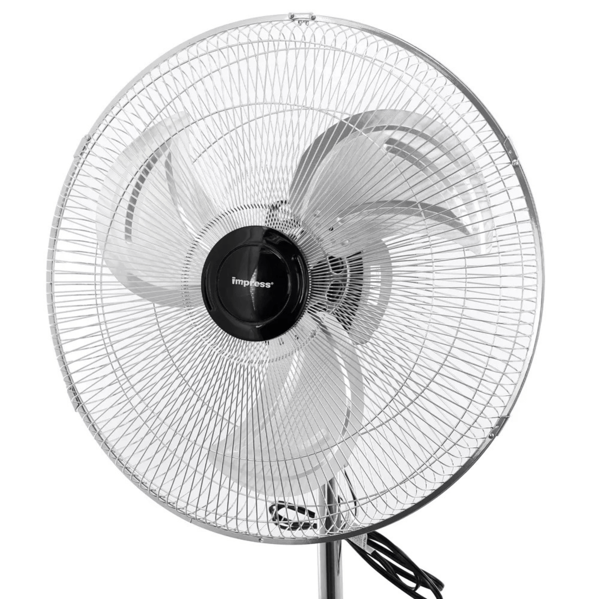 Impress 18-Inch Chrome Hi-Speed Industrial Standing Oscillating Fan