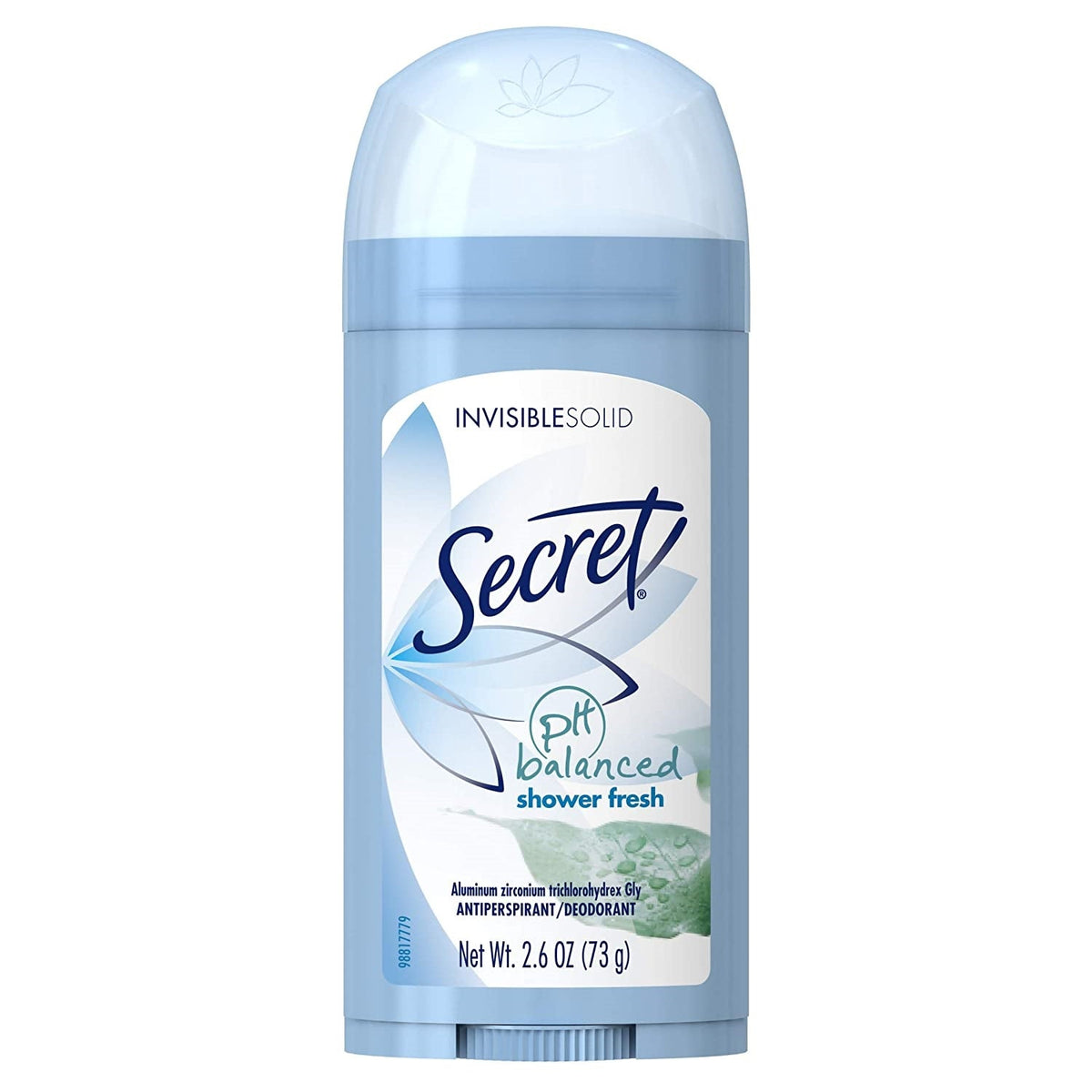 Secret Shower Fresh Invisible Solid Antiperspirant & Deodorant - 2.6oz