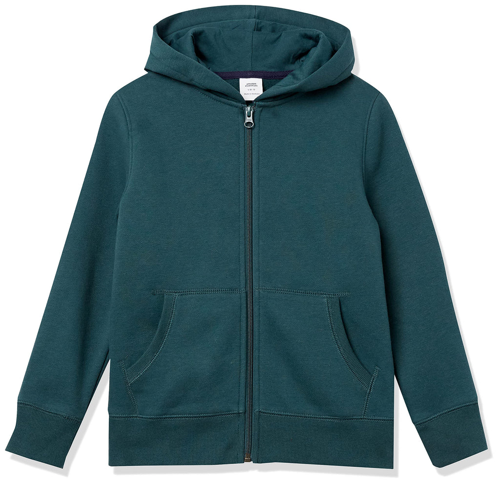 Amazon Essentials Boys and Toddlers' Soft Fleece Zip-Up Hoodie Sweatshirt