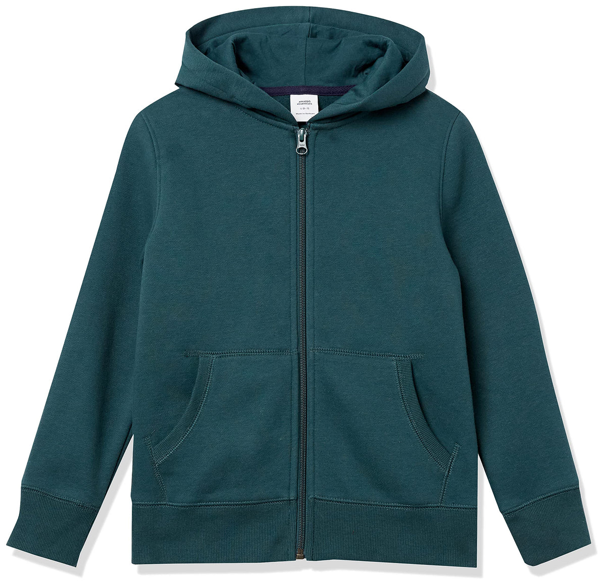 Amazon Essentials Boys and Toddlers' Soft Fleece Zip-Up Hoodie Sweatshirt