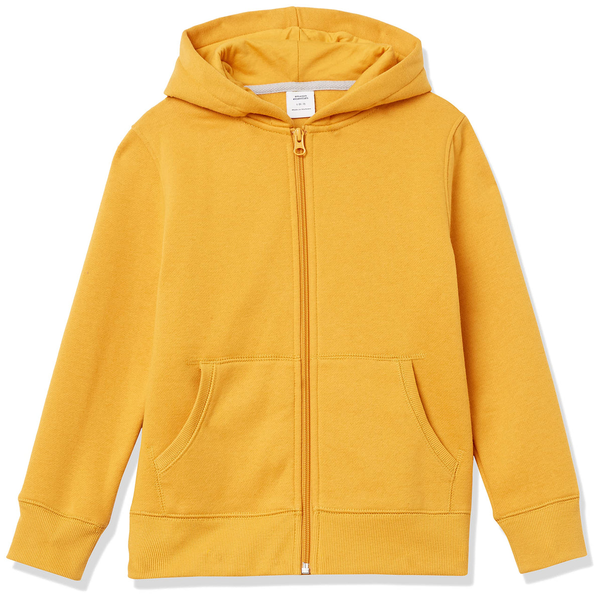 Amazon Essentials Boys and Toddlers' Soft Fleece Zip-Up Hoodie Sweatshirt