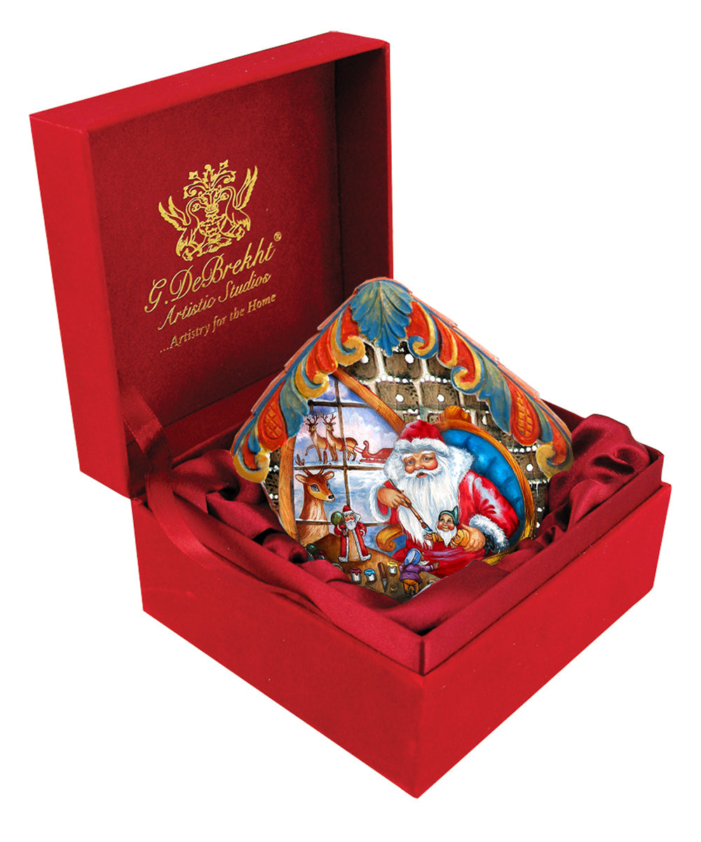 Christmas Workshop Dome Box by G. DeBrekht 585724