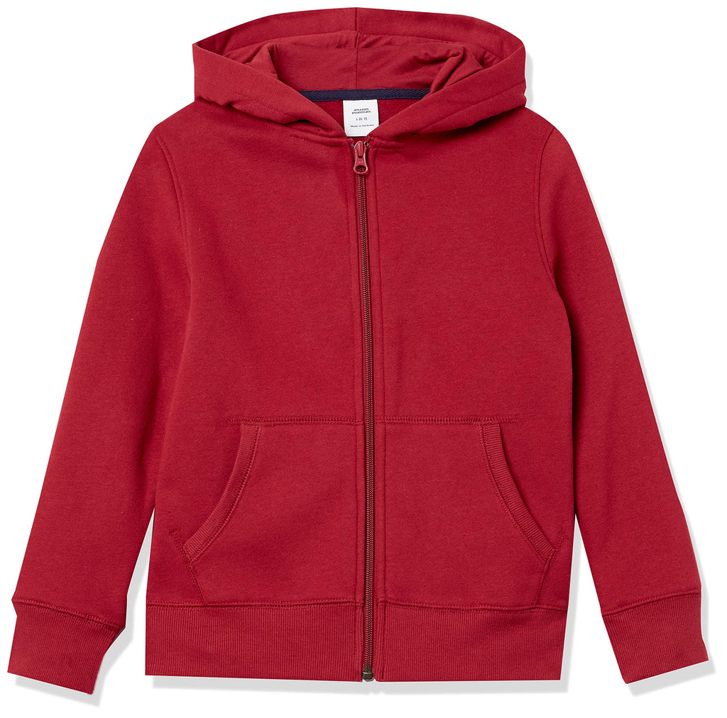 Amazon Essentials Boys and Toddlers' Soft Fleece Zip-Up Hoodie Sweatshirt