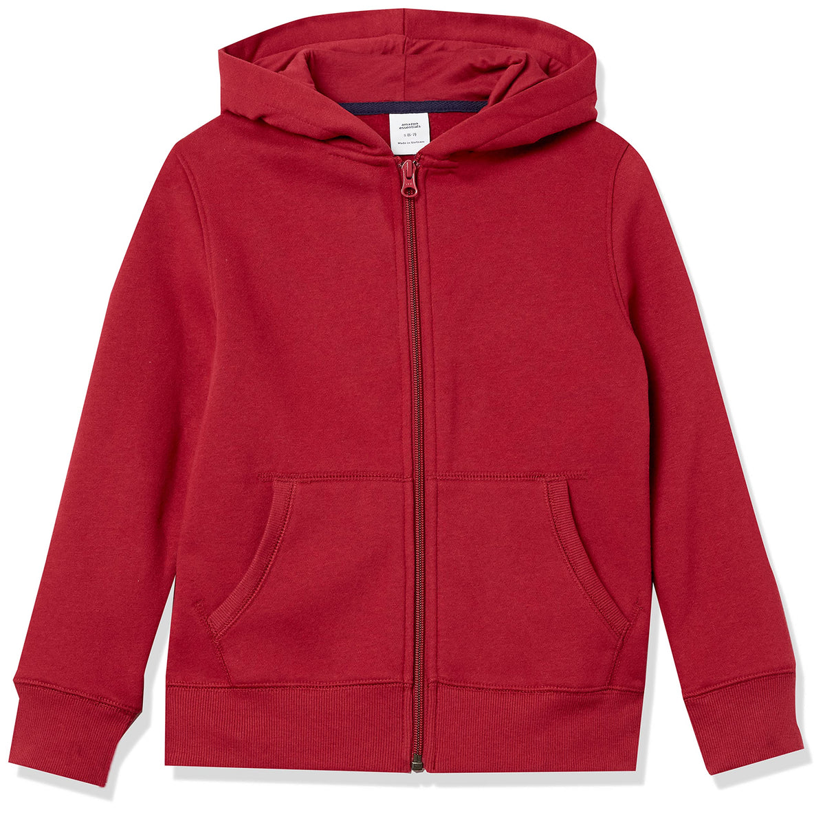 Amazon Essentials Boys and Toddlers' Soft Fleece Zip-Up Hoodie Sweatshirt
